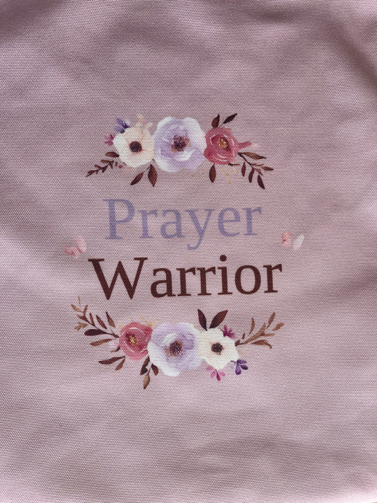 π Prayer Warrior Tote Bag